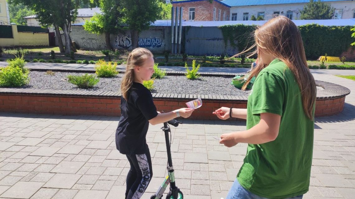 «Самокаты в городе». В Балаково прошла профилактическая акция