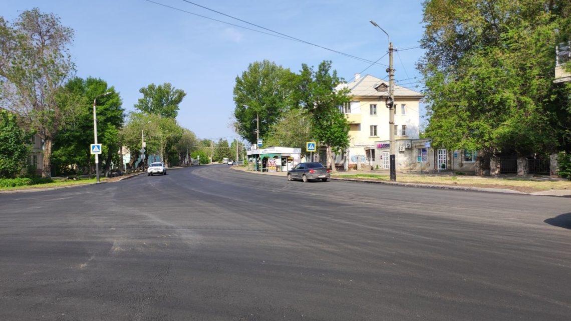В Балаково завершен ремонт дороги на Коммунистической