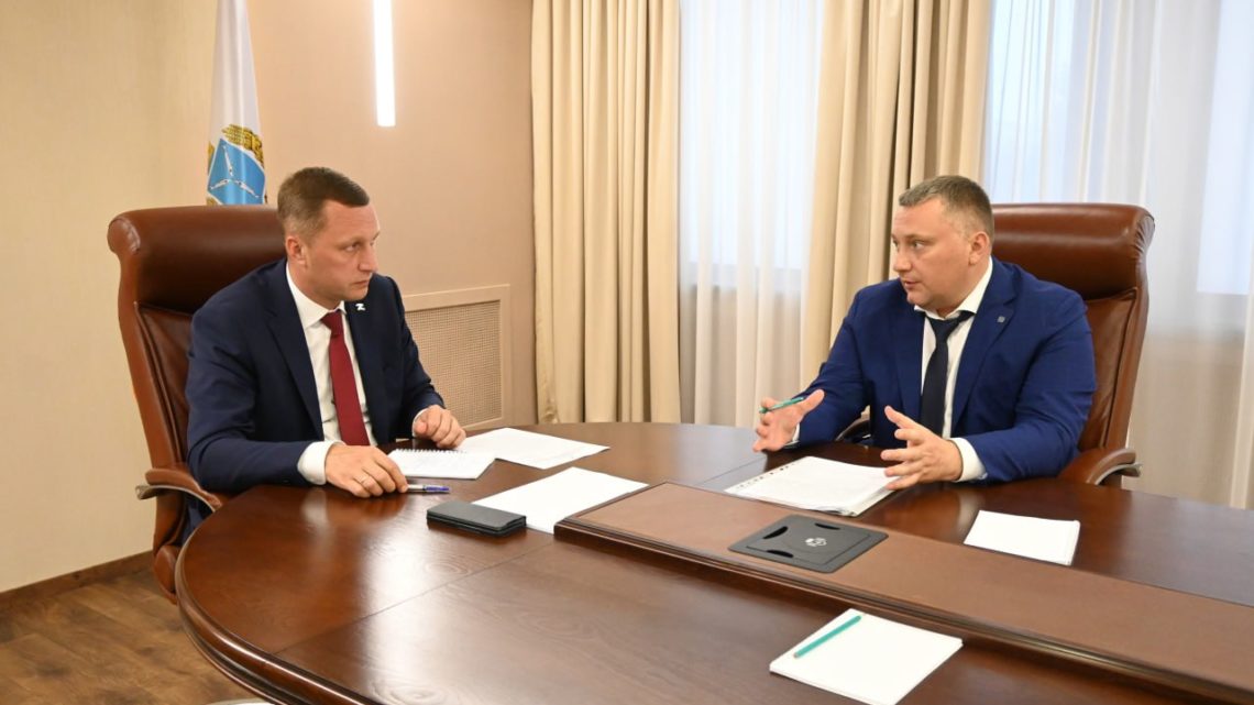 Губернатор Саратовской области обсудил с главой Балаковского района реализацию Нацпроектов