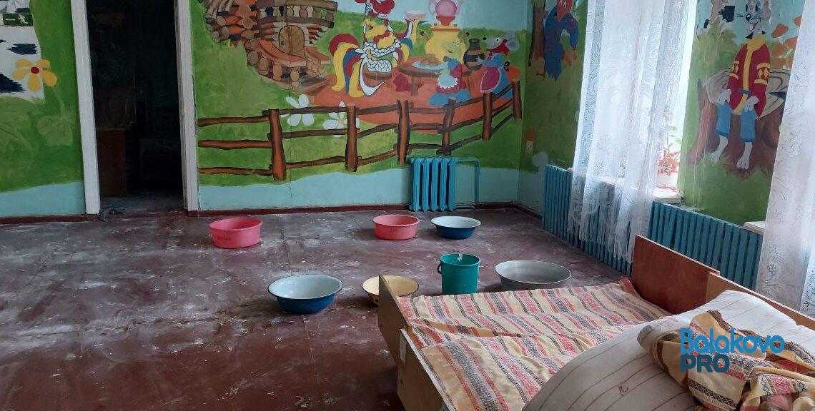 Жители села Большой Кушум пожаловались на состояние детского сада