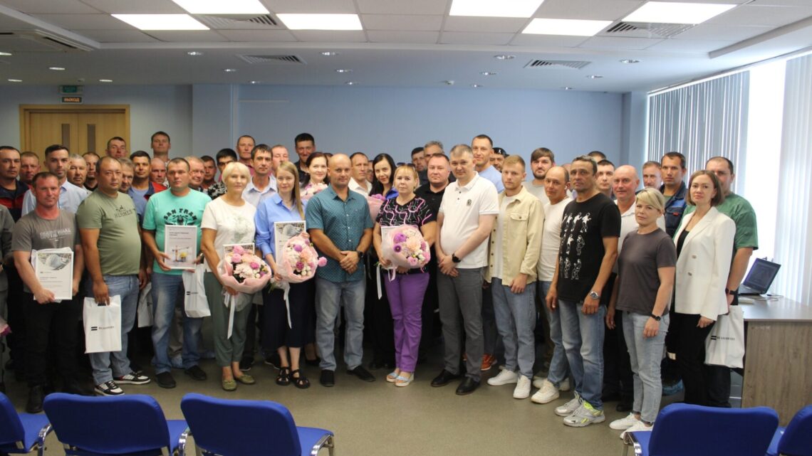 На МЗ Балаково прошло награждение ко Дню железнодорожника и строителя