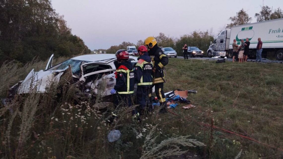 В ДТП в Саратовской области погибли женщина, двое детей и пострадали четыре человека