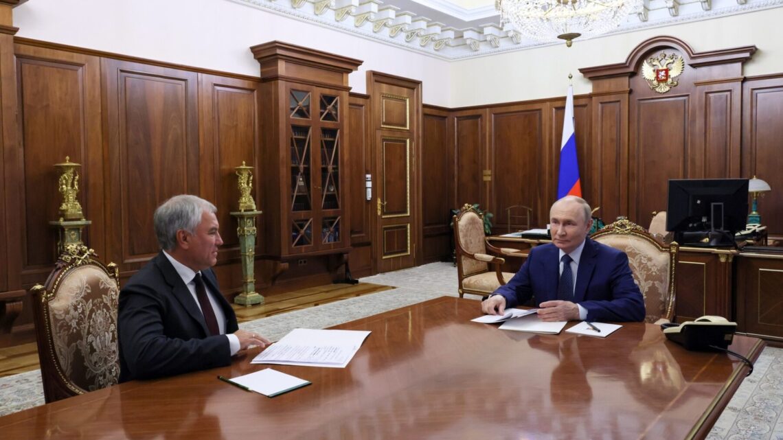 Вячеслав Володин: «Есть Путин – есть Россия!»