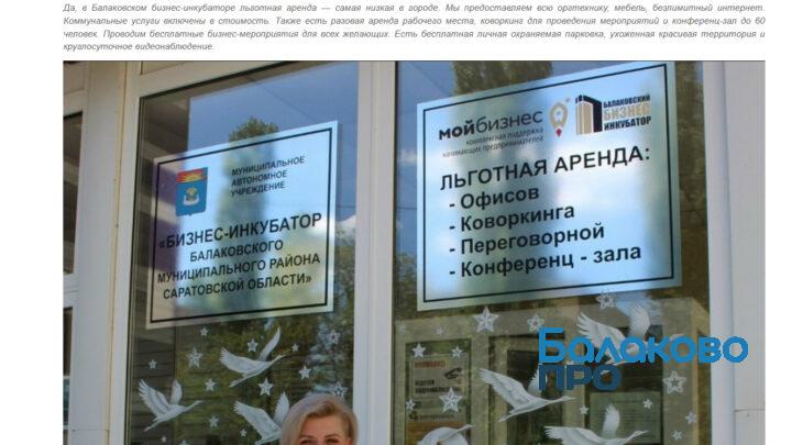 «Интересные схемы для своих». УФАС возбудило дело в отношении муниципального «Бизнес-инкубатора» в Балаково