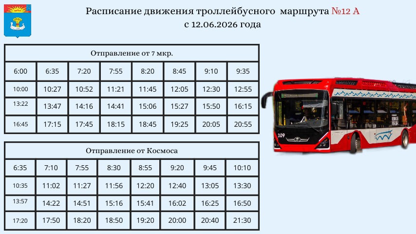 В Балаково изменят расписание троллейбусов 12 и 12а