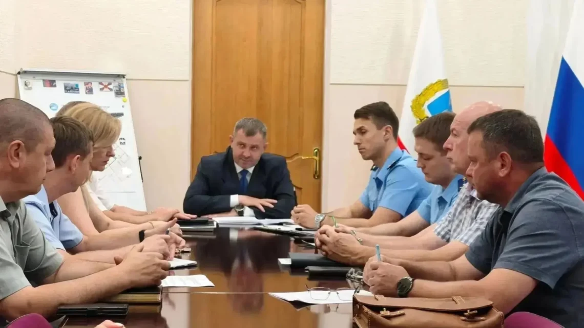В Балаково провели заседание комиссии по аварийному коллектору