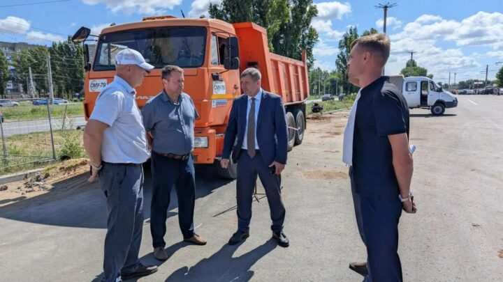 В Балаково начали ремонт аварийного коллектора